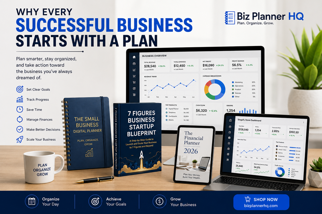 Why Every Successful Business Starts With a Plan