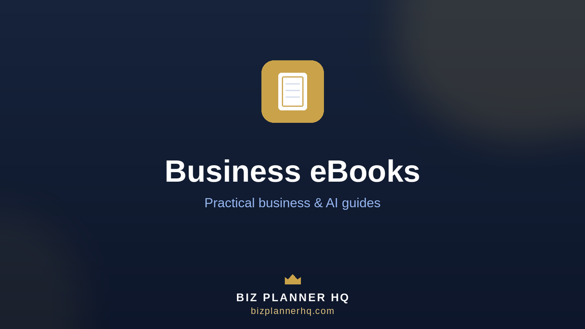 Business eBooks collection — practical business and AI guides