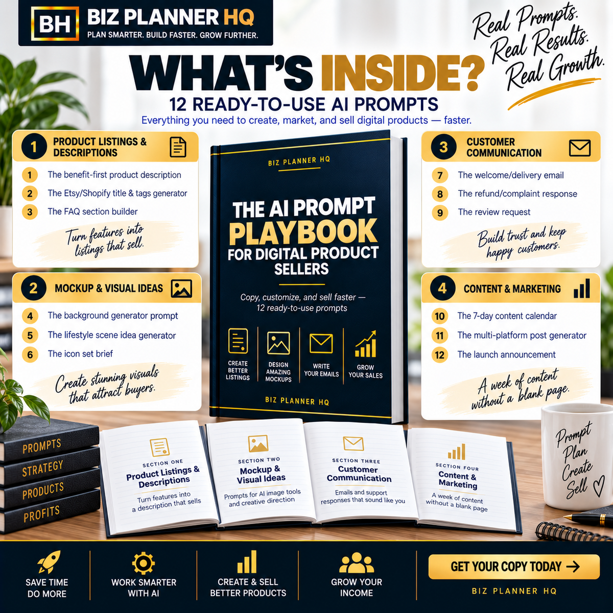 The AI Prompt Playbook for Digital Product Sellers