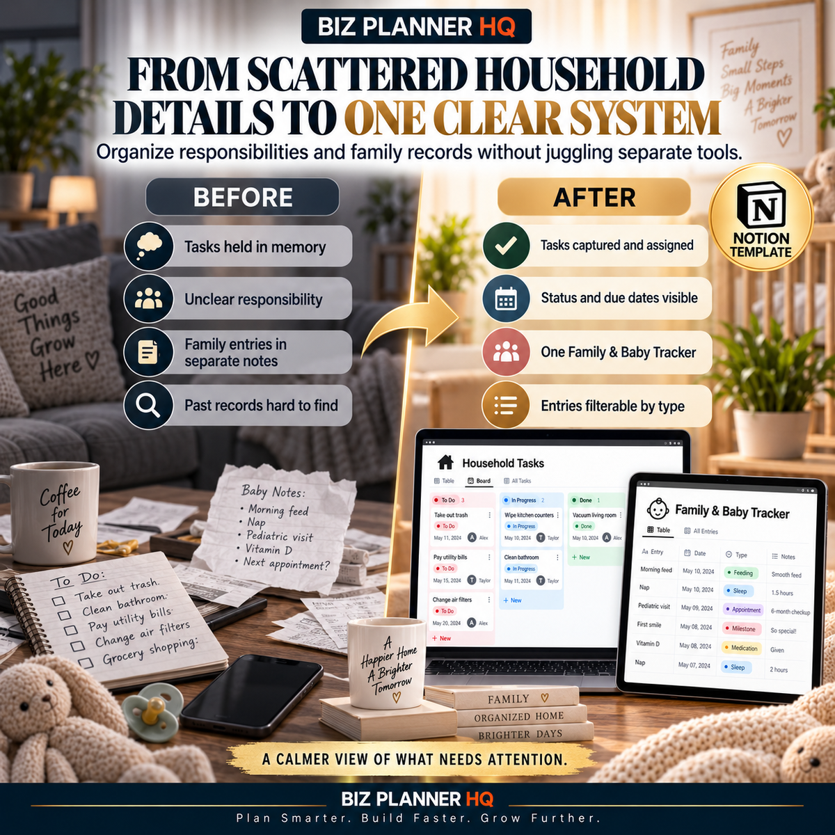 The New Parent & Household Notion System