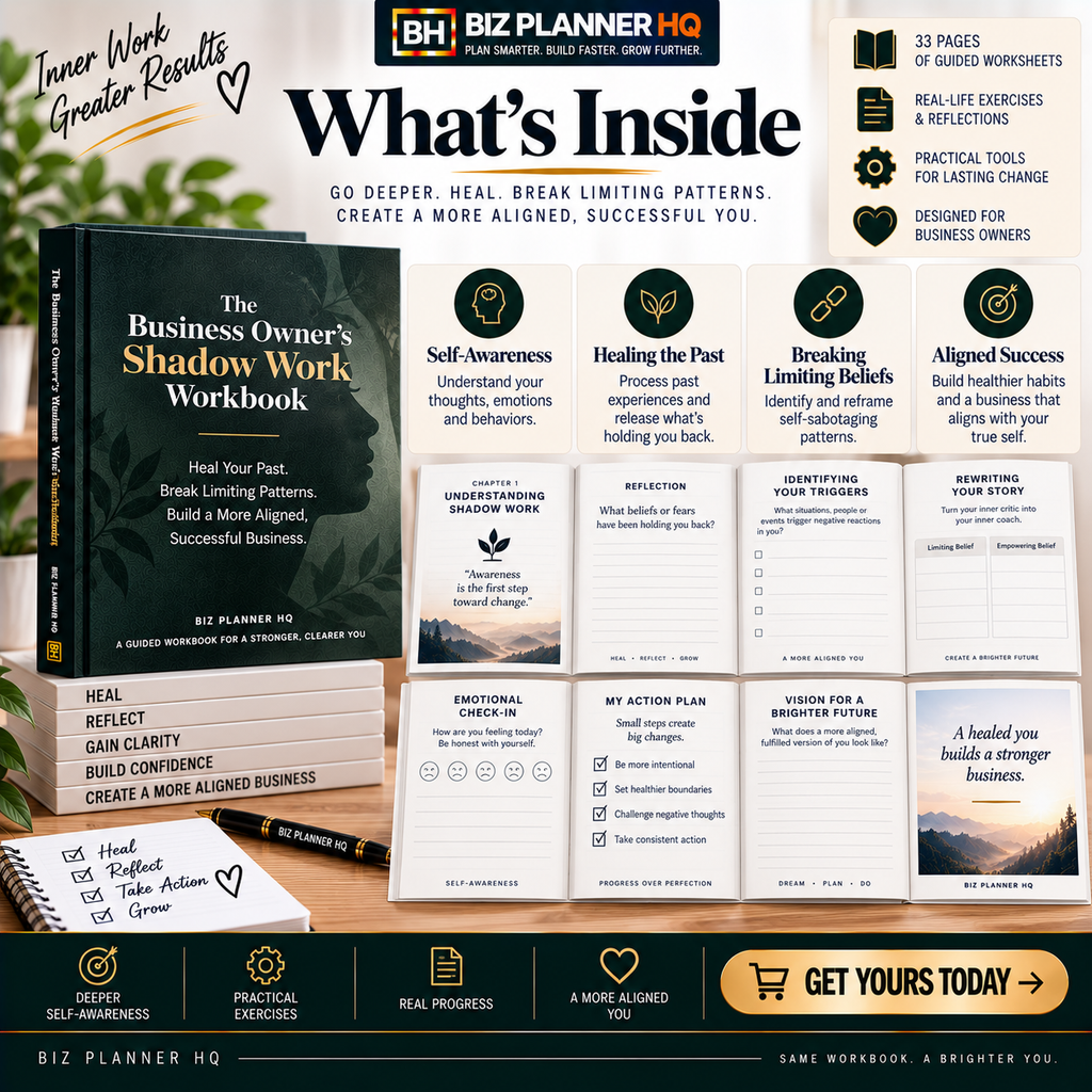 The Business Owner's Shadow Work Workbook