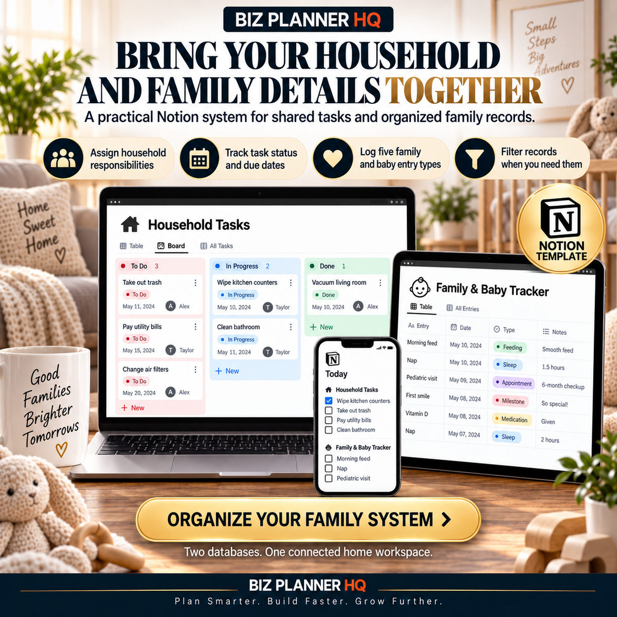 The New Parent & Household Notion System