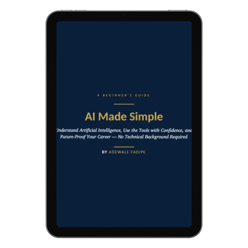 AI Made Simple chapter on AI tools and prompting frameworks