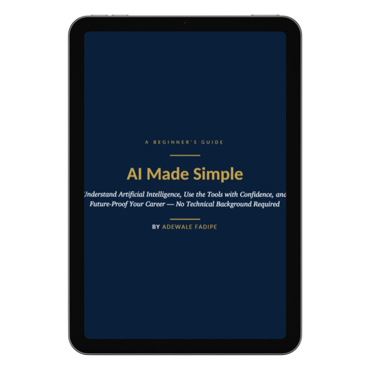AI Made Simple chapter on AI tools and prompting frameworks