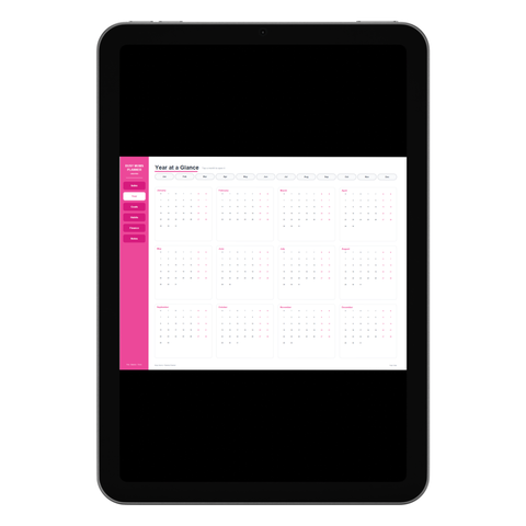 Busy Mums & Parents Planner | Undated Digital Planner for GoodNotes