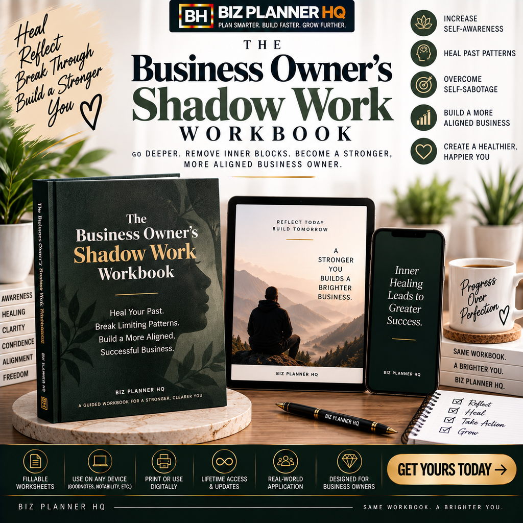 The Business Owner's Shadow Work Workbook