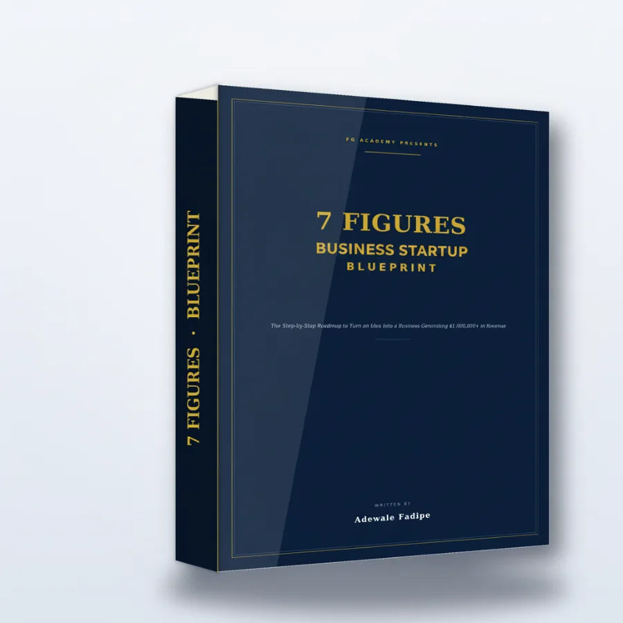 Inside pages of the 7 Figures Business Startup Blueprint eBook