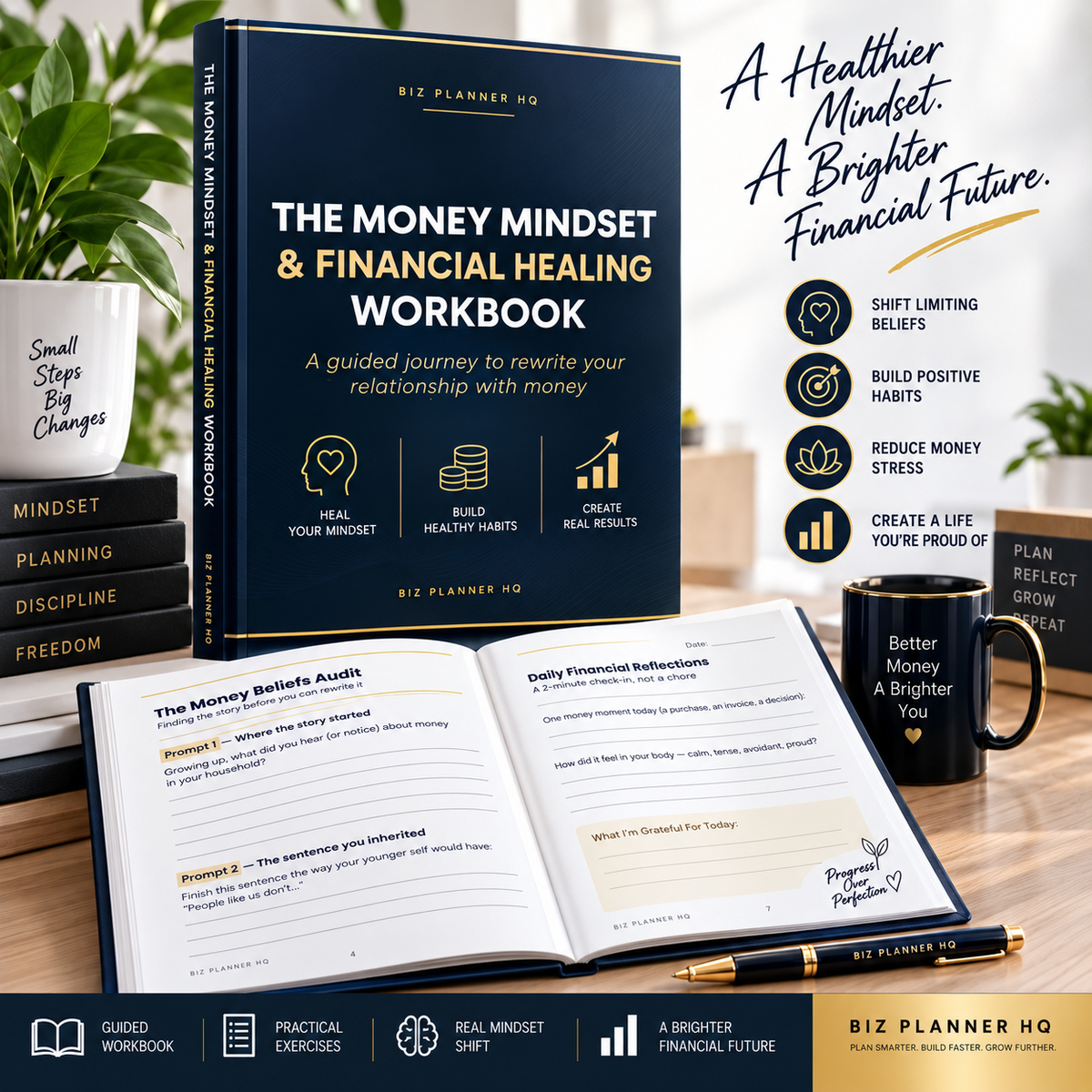 The Money Mindset & Financial Healing Workbook