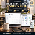 The Real Estate Agent Notion CRM dashboard preview