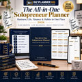 The All-in-One Solopreneur Planner 2026 (Hyperlinked GoodNotes & iPad Planner)