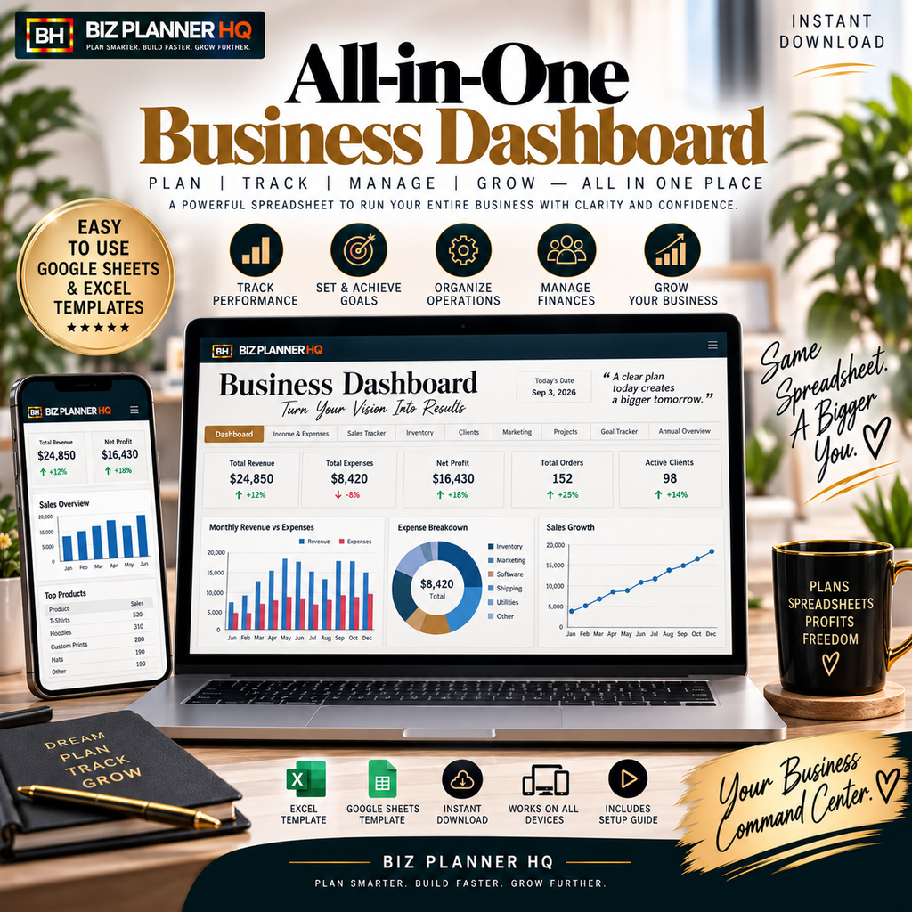 The All-in-One Business Dashboard