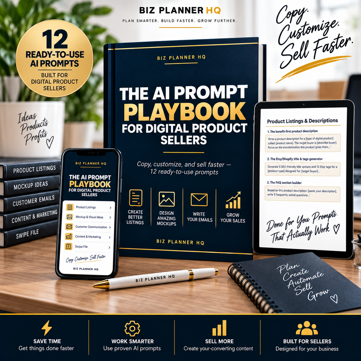 The AI Prompt Playbook for Digital Product Sellers