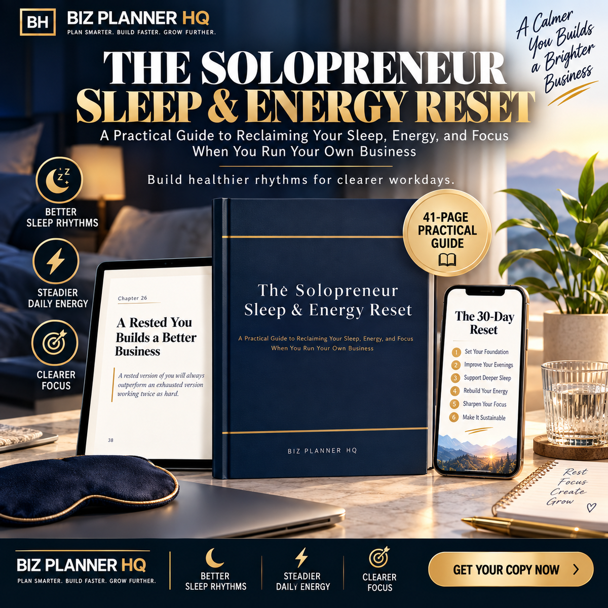 The Solopreneur Sleep & Energy Reset