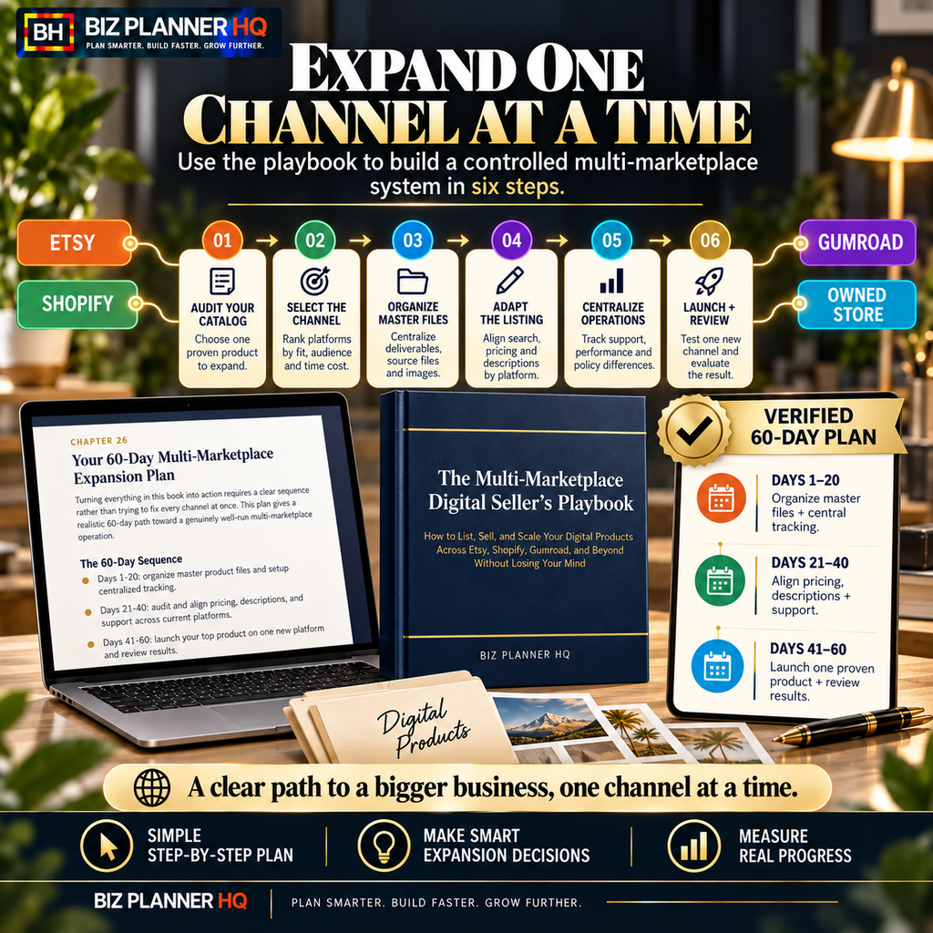 The Multi-Marketplace Digital Seller's Playbook