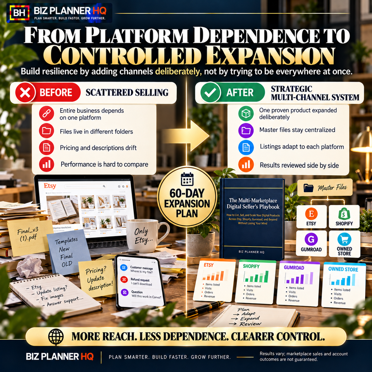 The Multi-Marketplace Digital Seller's Playbook