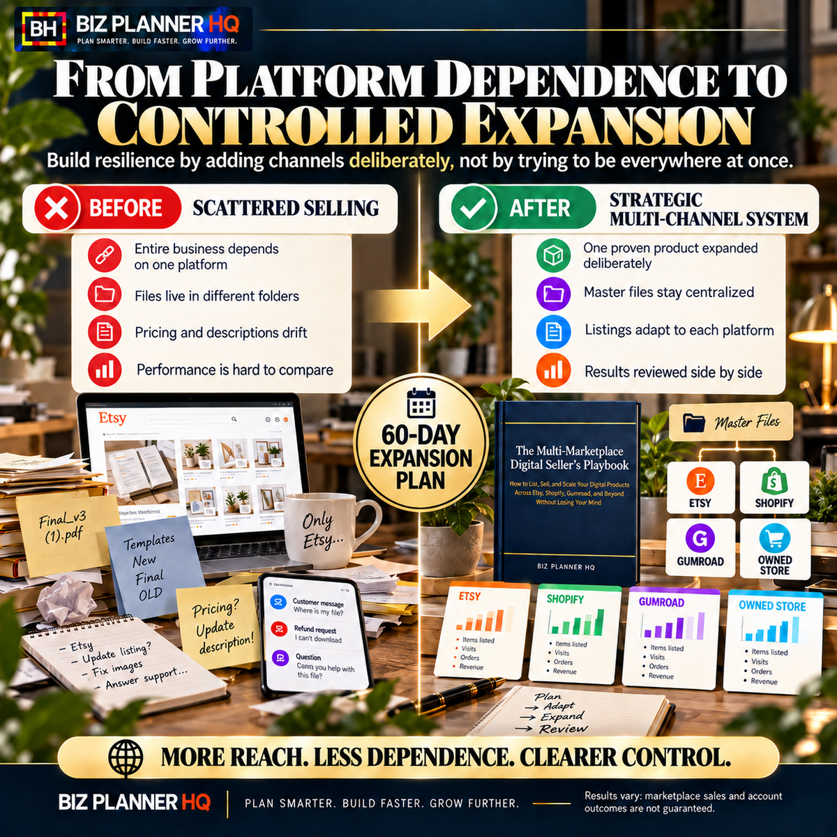 The Multi-Marketplace Digital Seller's Playbook
