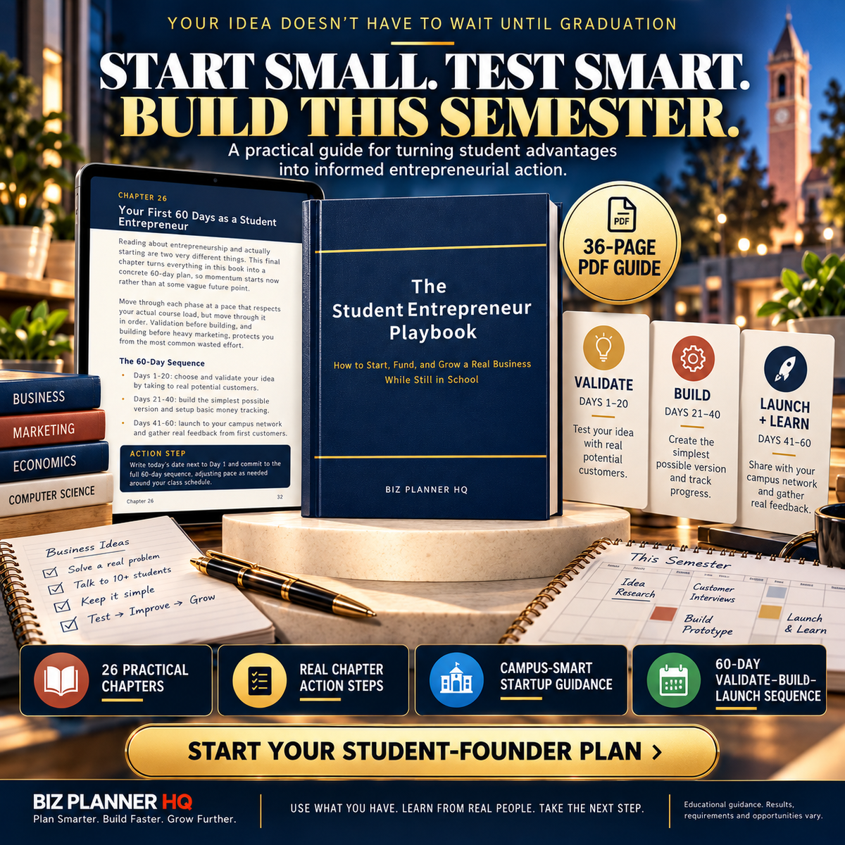 The Student Entrepreneur Playbook