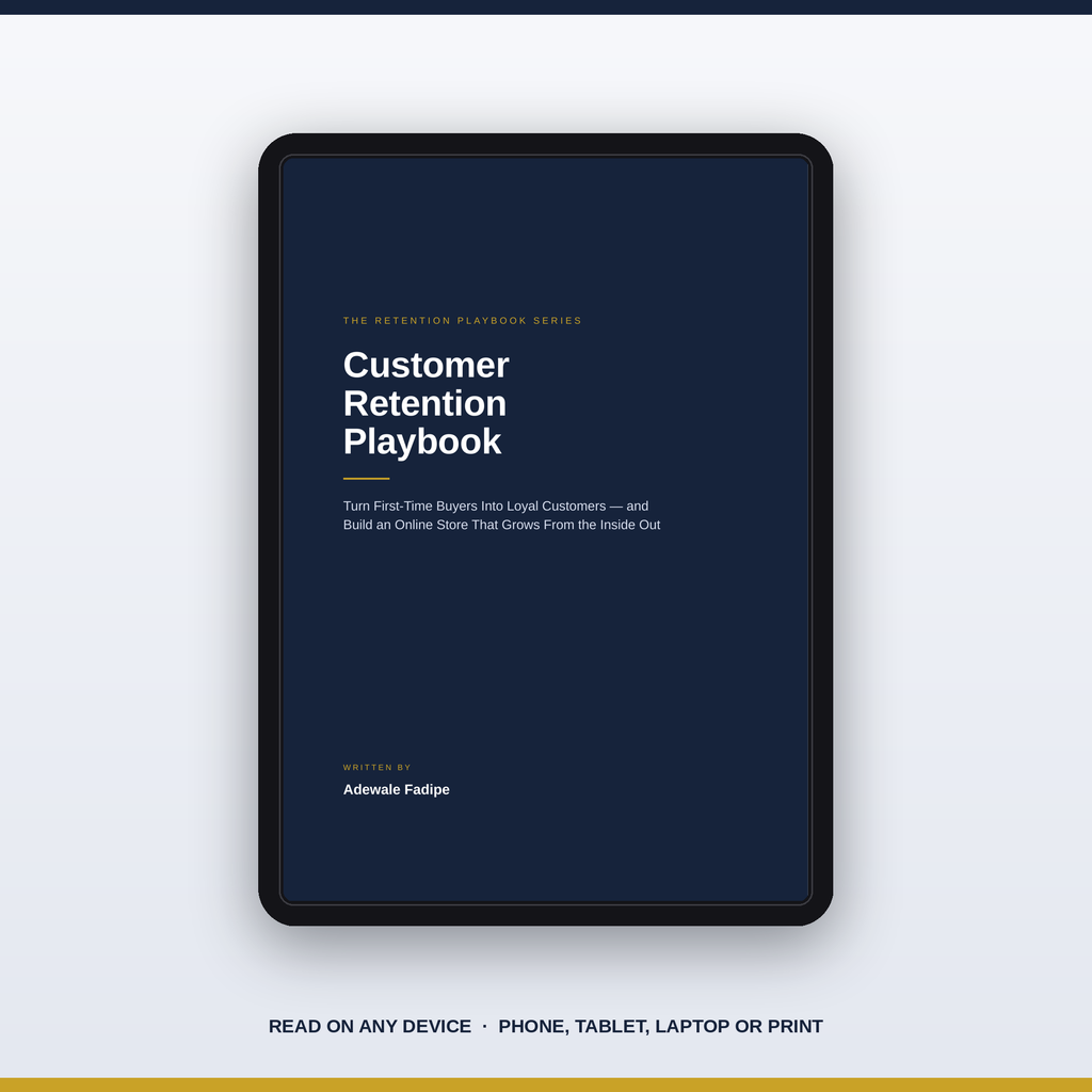 81-page playbook to boost repeat sales and customer lifetime value
