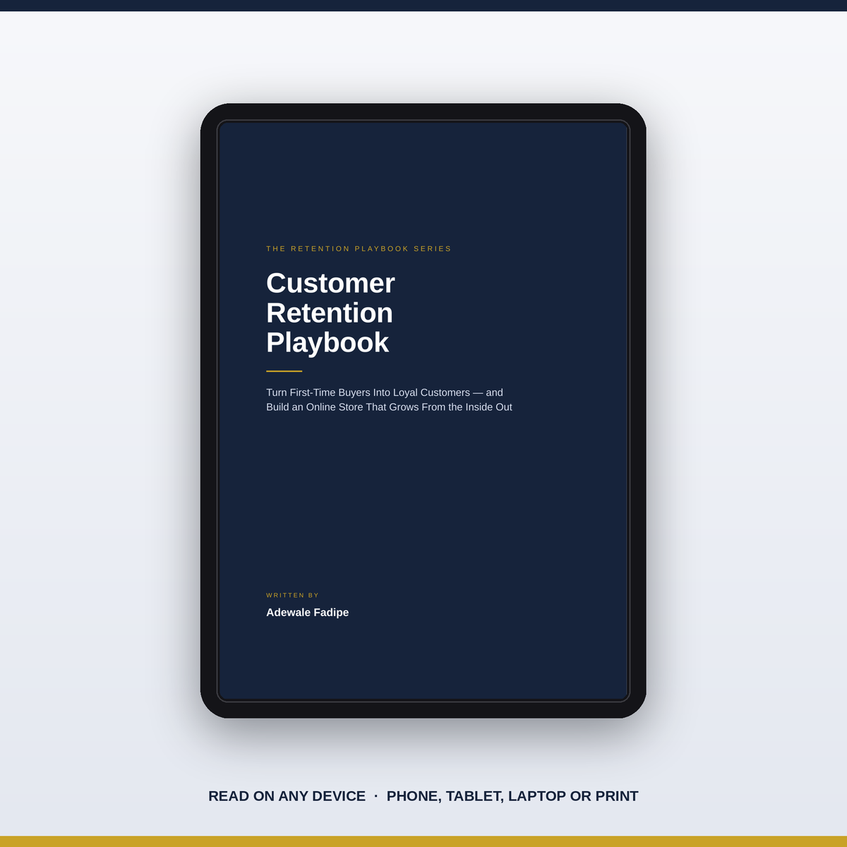 81-page playbook to boost repeat sales and customer lifetime value