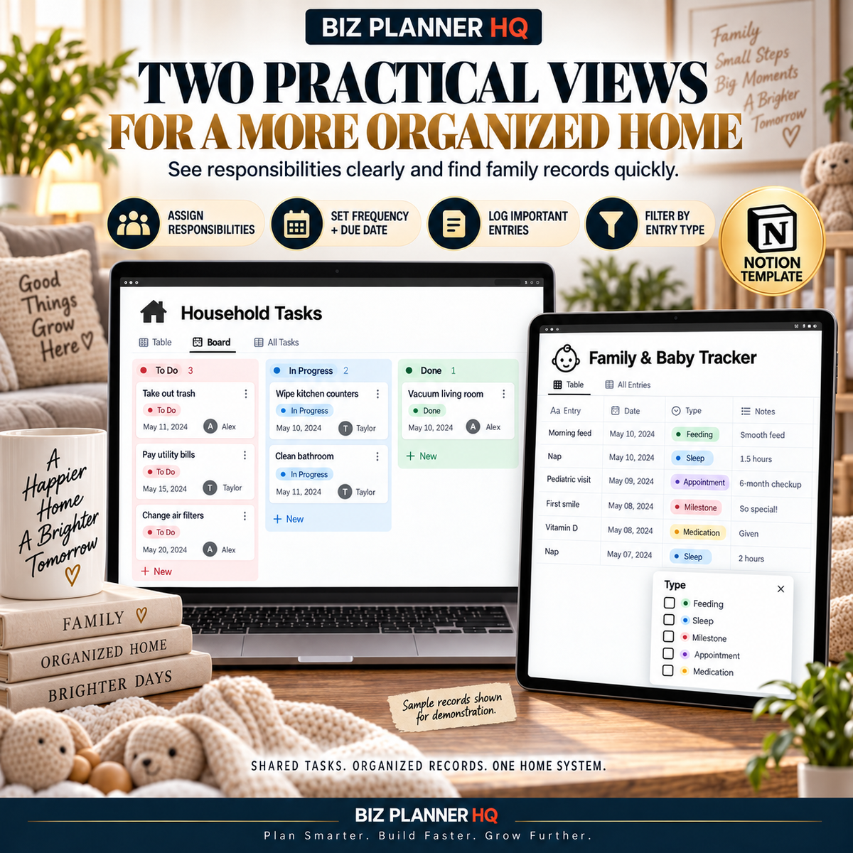 The New Parent & Household Notion System