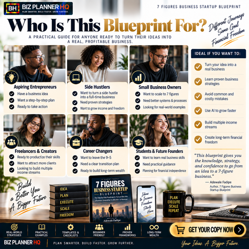 7 Figures Business Startup Blueprint — E-Book