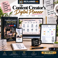 The Content Creator's Digital Planner 2026 (Hyperlinked GoodNotes & iPad Planner)