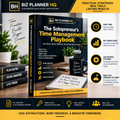 The Solopreneur's Time Management Playbook eBook cover — get more done without working more hours