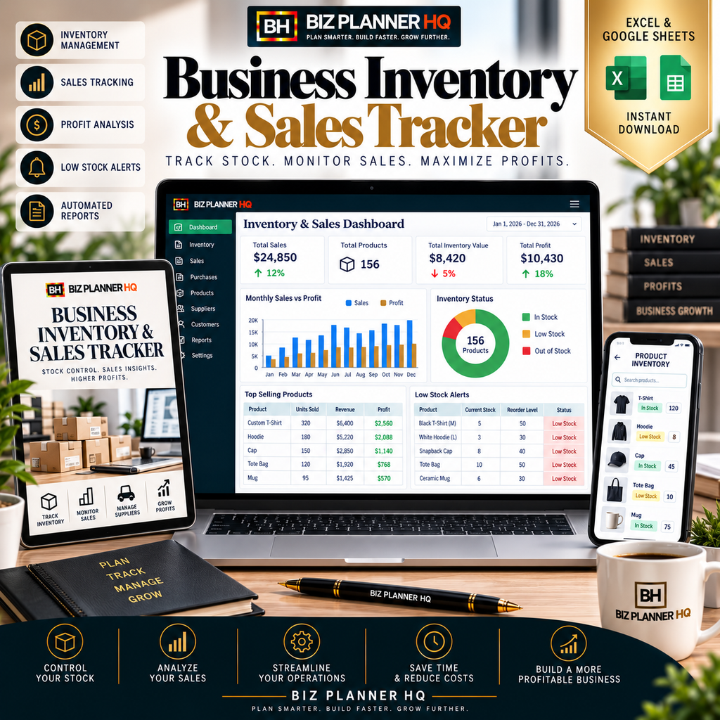 The Business Inventory & Sales Tracker