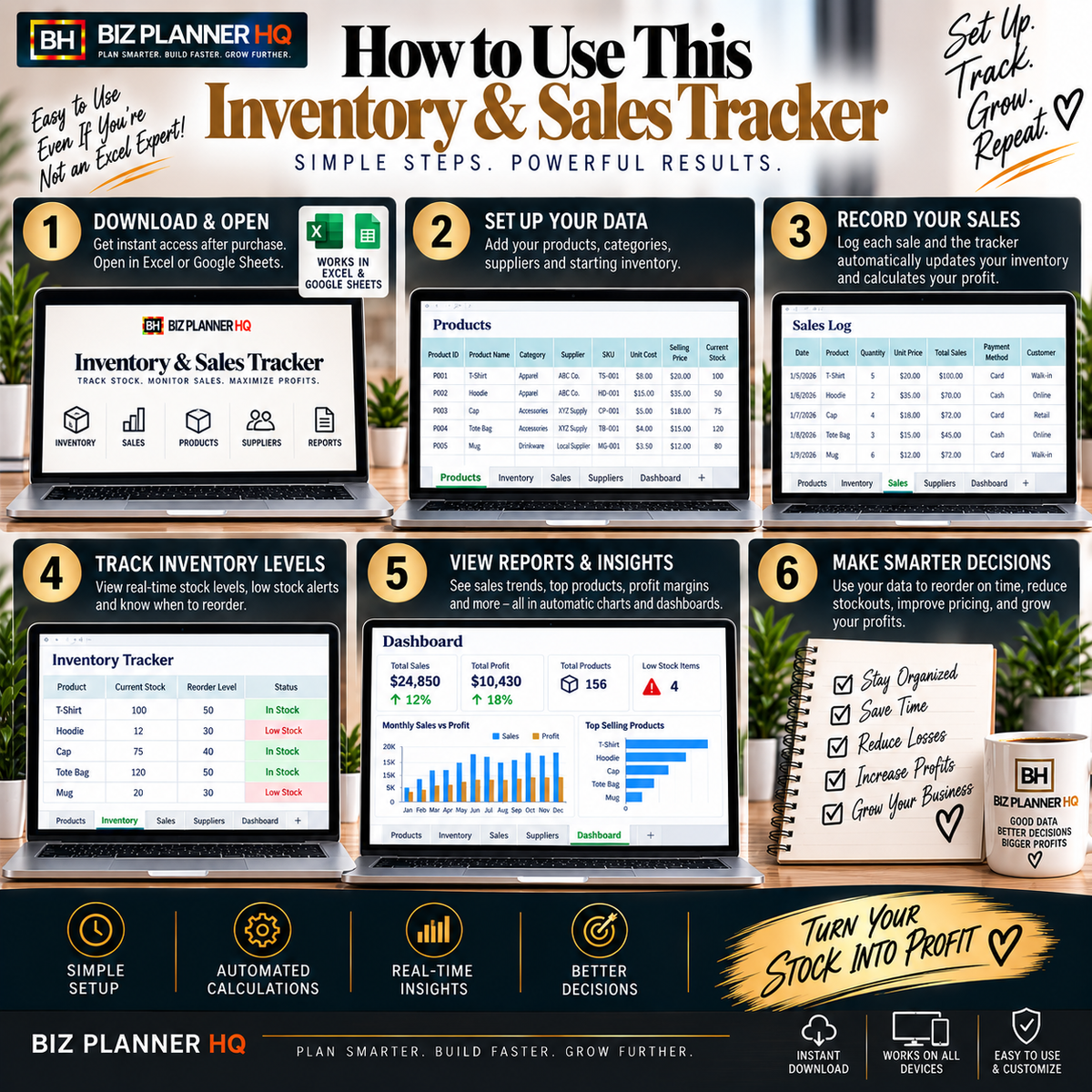 The Business Inventory & Sales Tracker