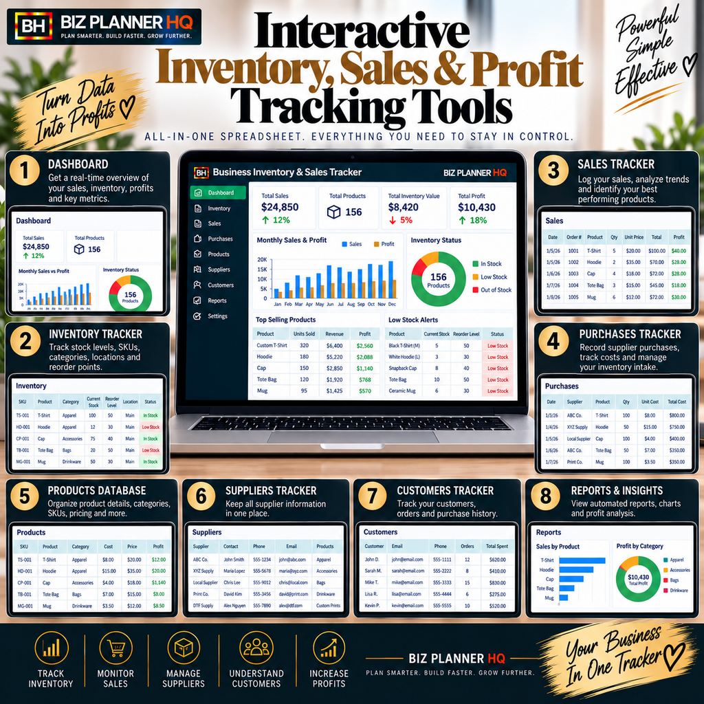 The Business Inventory & Sales Tracker
