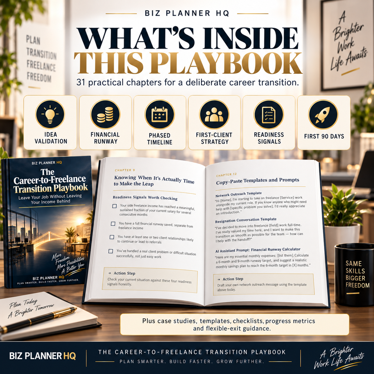 The Career-to-Freelance Transition Playbook interior preview page 3