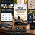 The Digital Declutter Guide for Overwhelmed Entrepreneurs ebook cover