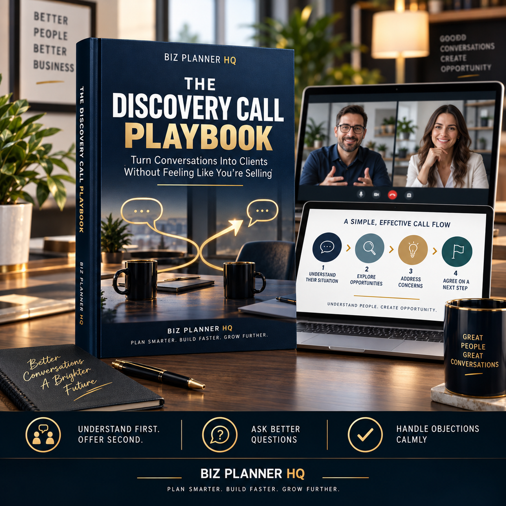The Discovery Call Playbook ebook cover