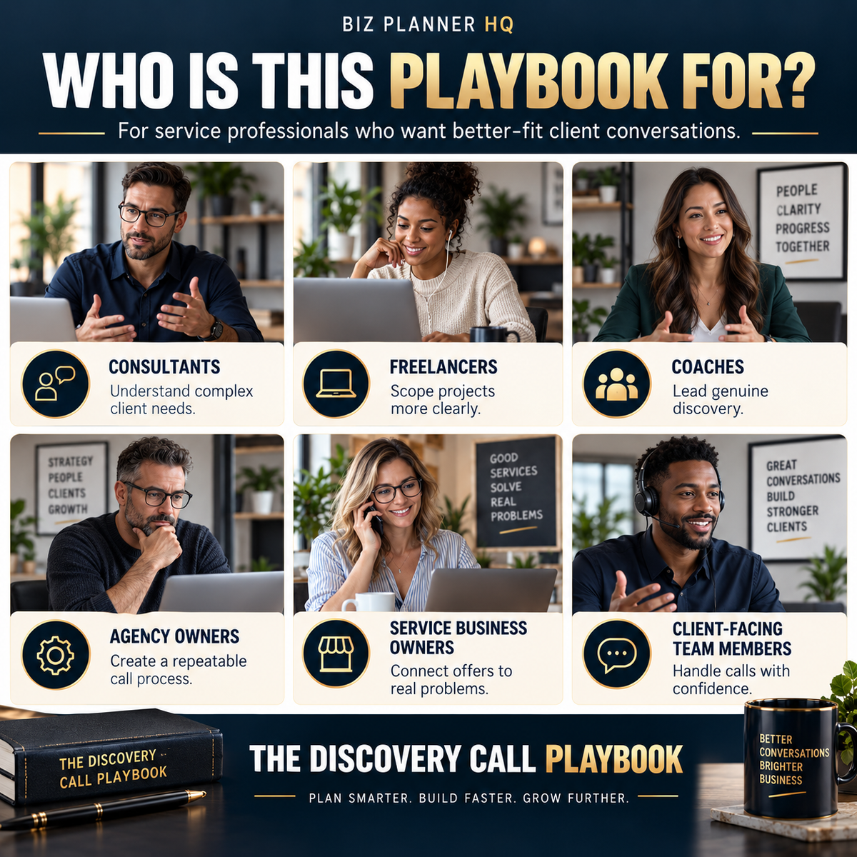 The Discovery Call Playbook interior preview page 1