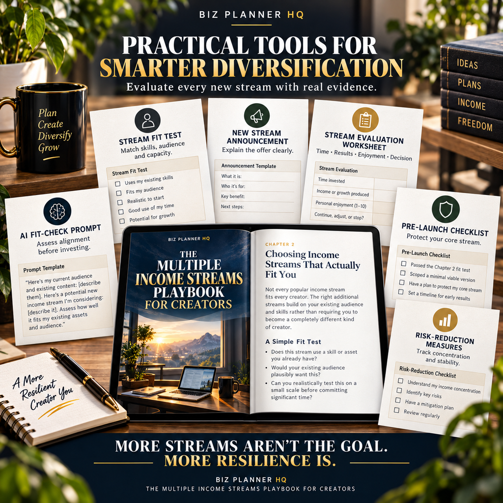 The Multiple Income Streams Playbook for Creators interior preview page 4