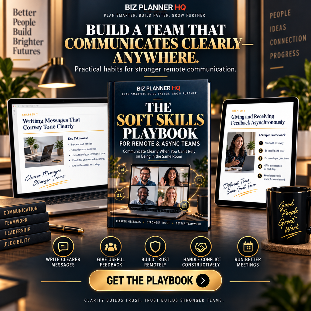 The Soft Skills Playbook for Remote & Async Teams